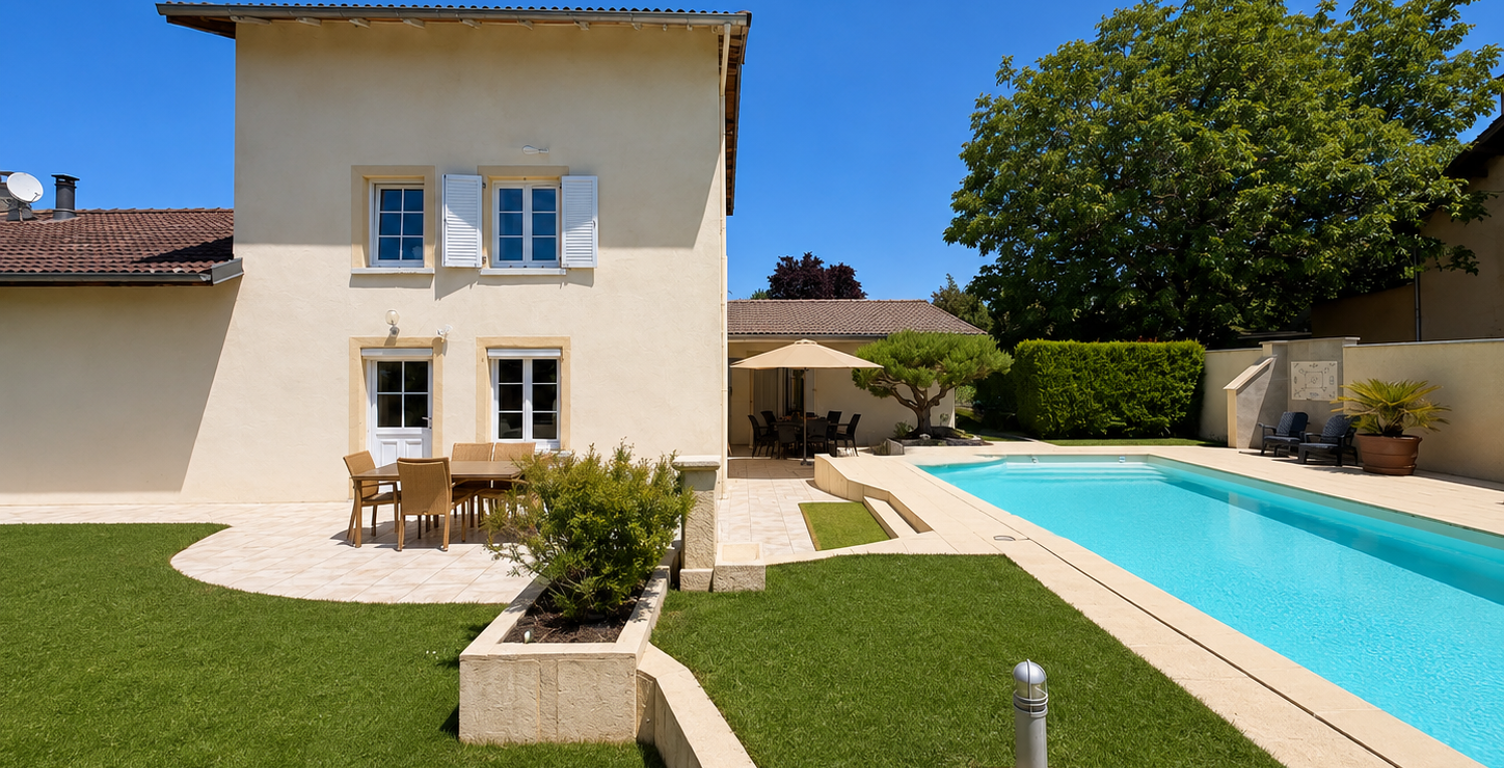 Maison d'exception de 219 m2, deux garages et piscine — photo 1
