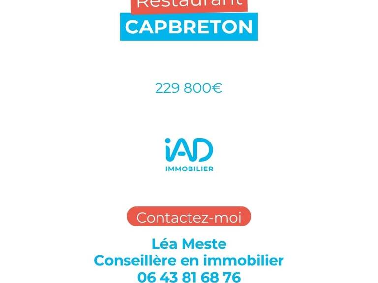 Vente Restaurant 100 m&sup2; — photo 1