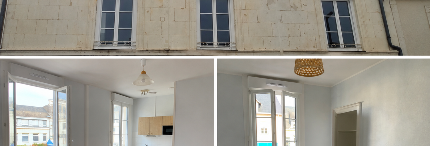 Appartement 2 Pièces 36 m² à vendre à Montval-sur-Loir (72500)