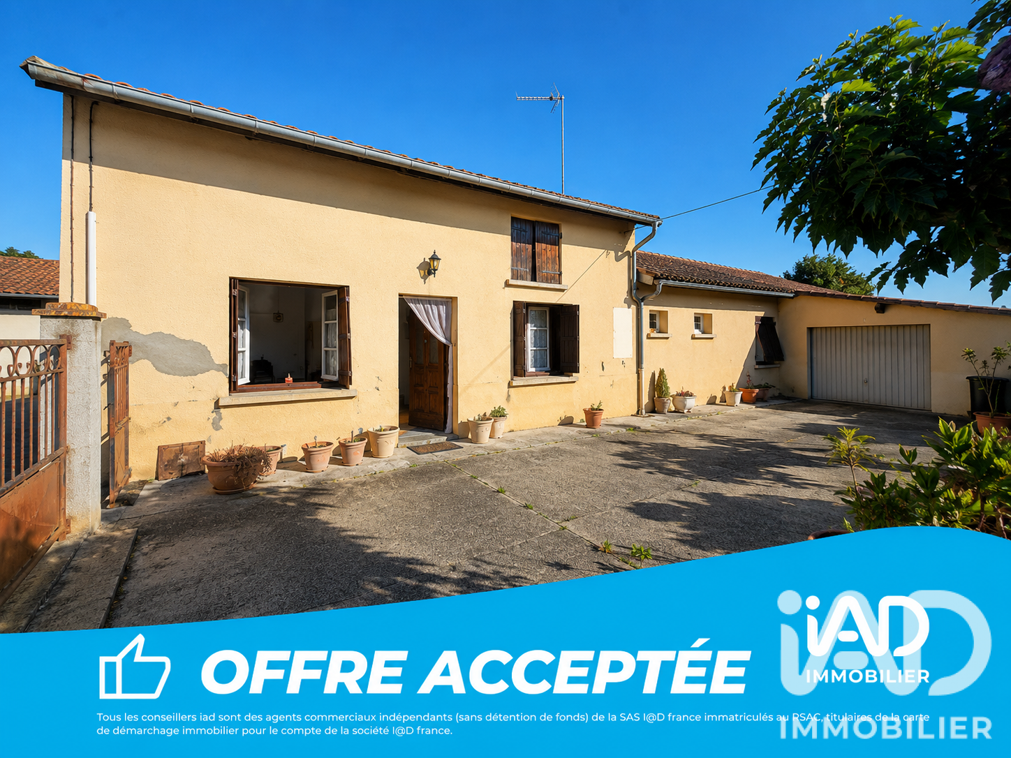 Agence immobilière de I@D FRANCE