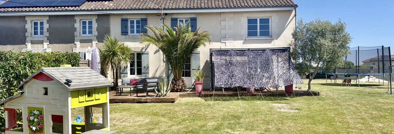 Maison 6 Pièces 148 m² à vendre à Coux (17130)