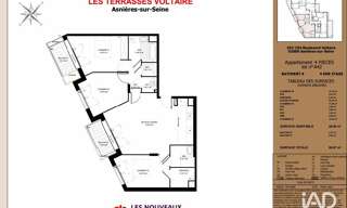 Appartement 4 Pièces 89 m² à vendre à Asnières-sur-Seine (92600)
