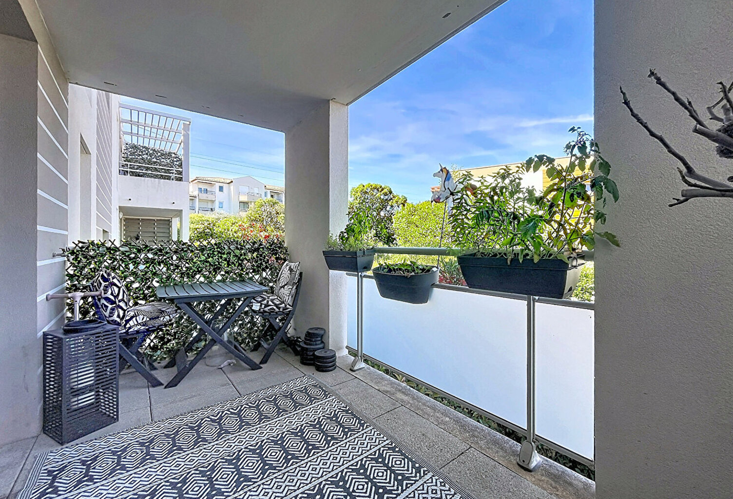 Grabels - T3 54 m² avec terrasse sans vis-à-vis et parking — photo 1