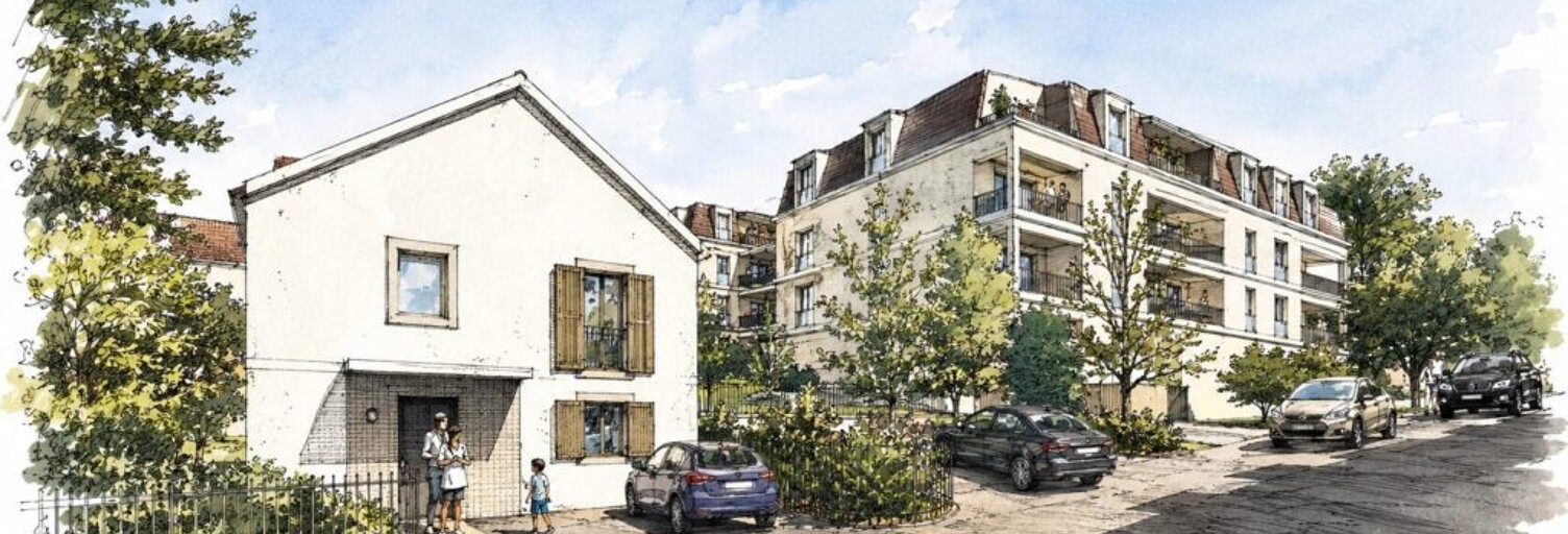 Appartement neuf T2, T3, T4 Pièce 42 à 80 m² à vendre à Égly (91520)