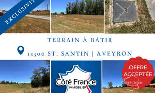 Terrain  819 m² à vendre à Saint-Santin (12300)