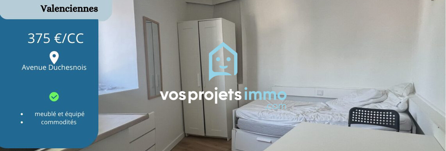 Appartement 1 Pièce 13 m² à louer à Valenciennes (59300)
