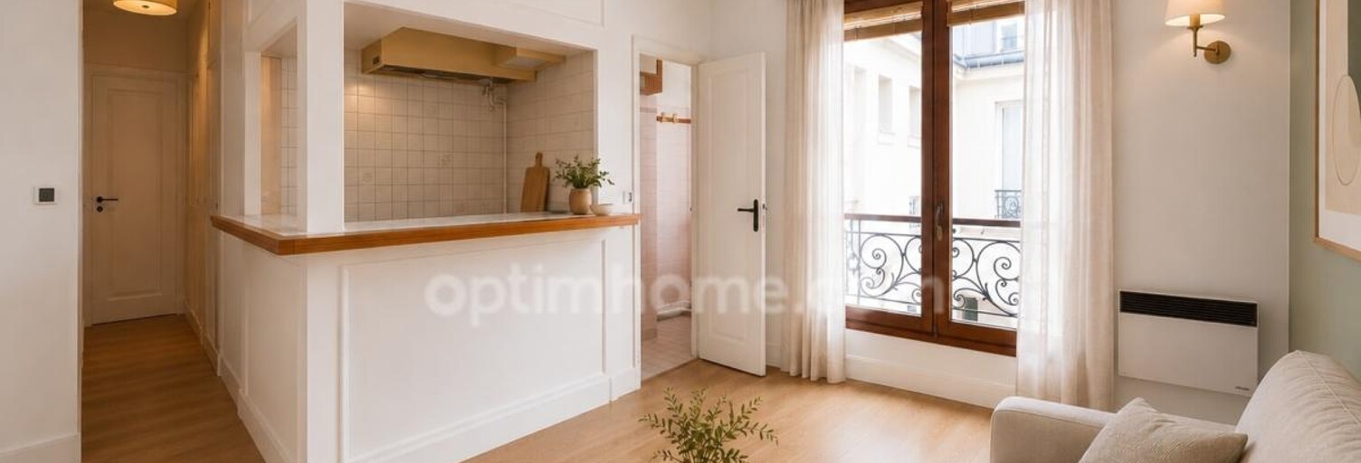 Appartement 2 Pièces 30 m² à vendre à Paris 18 (75018)