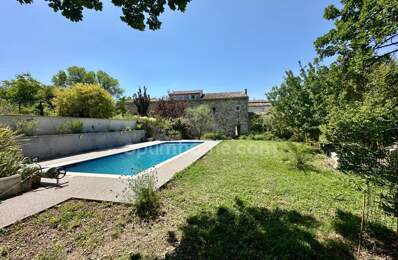 AUTHENTIQUE MAS EN PIERRES AVEC MAISON INDEPENDANTE, PISCINE ET TERRAIN DE 7 000 M² – ALLAN — photo du bien