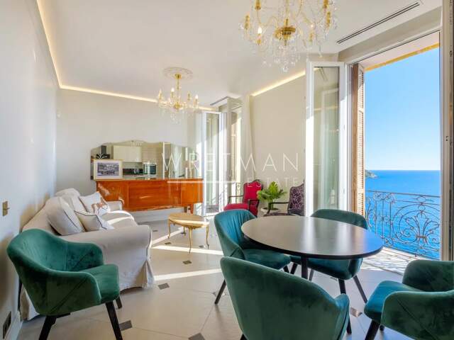 Appartement de luxe de 3 pièces avec vue mer - Roquebrune-Cap-Ma — photo du bien