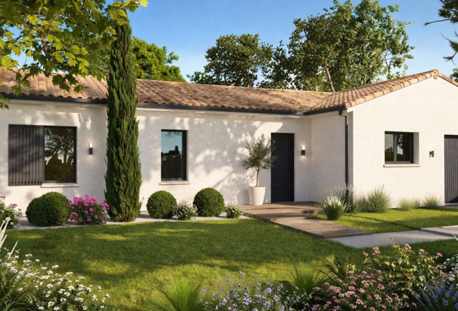 Projet de construction d'une maison 70 m² avec terrain à MEDIS (17) — photo 1