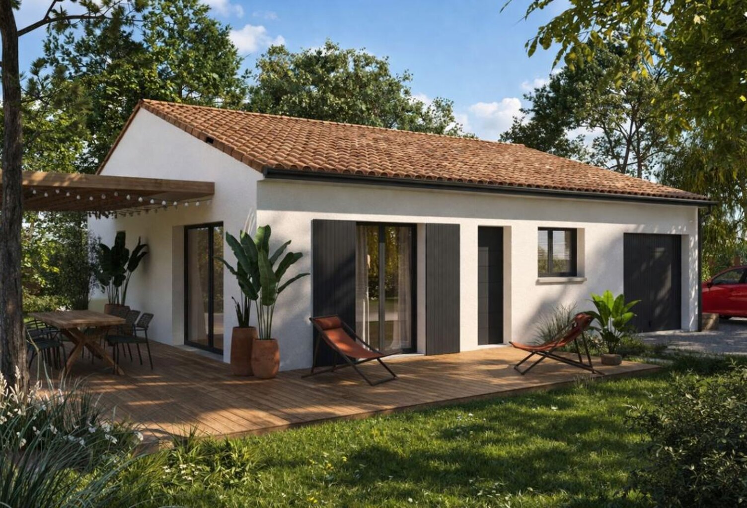 Projet de construction d'une maison 70 m² avec terrain à MEDIS (17) — photo 1