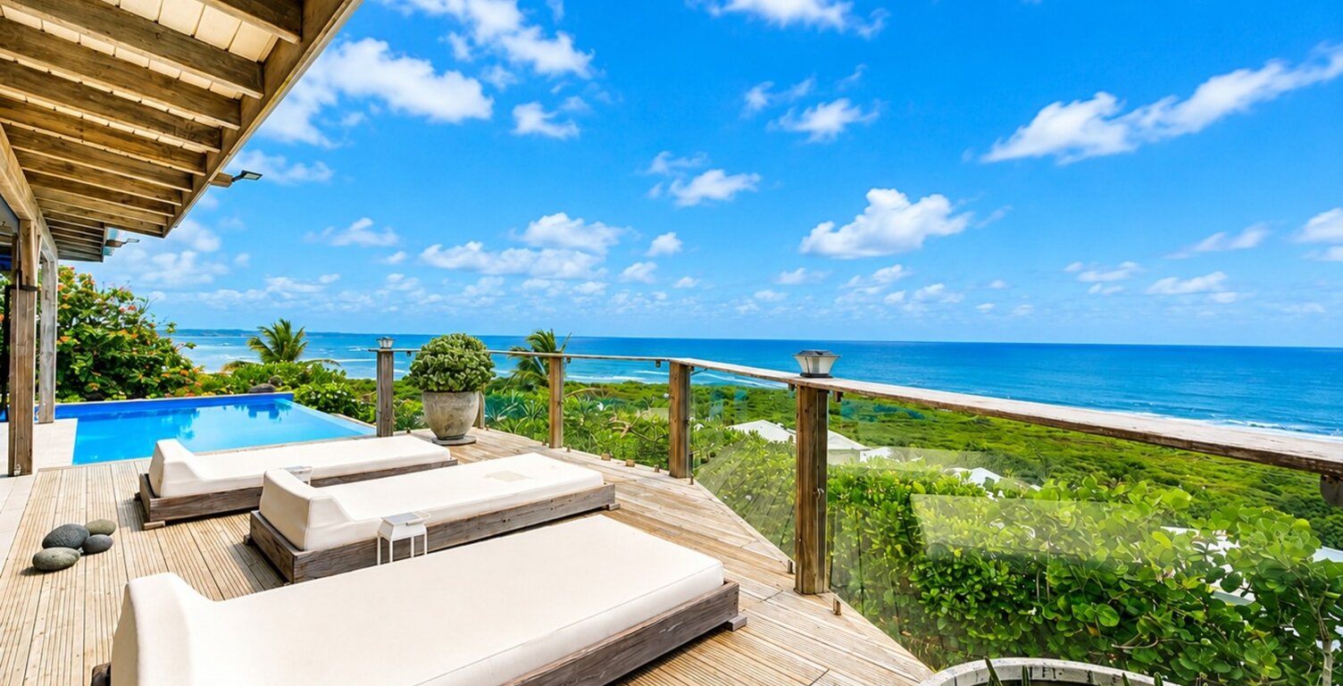 Villa d'exception vue mer et 1 studio — photo 1