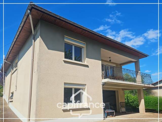 Maison avec sous-sol, 3 chambres, jardin, garage, accès de plain pied depuis la terrasse — photo du bien