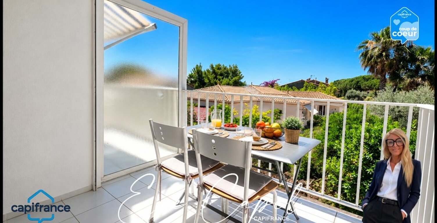 Appartement à vendre 1 pièces BALARUC LES BAINS (34), STUDIO Climatisé avec Terrasse, au Calme et sans vis-à-vis — photo 1