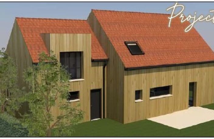 Projet construction maison neuve bardage bois - 120m² — photo 2