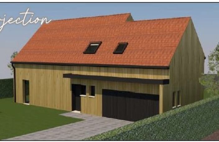 Projet construction maison neuve bardage bois - 120m² — photo 3