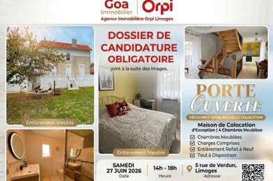 Maison 5 pièces 540 €