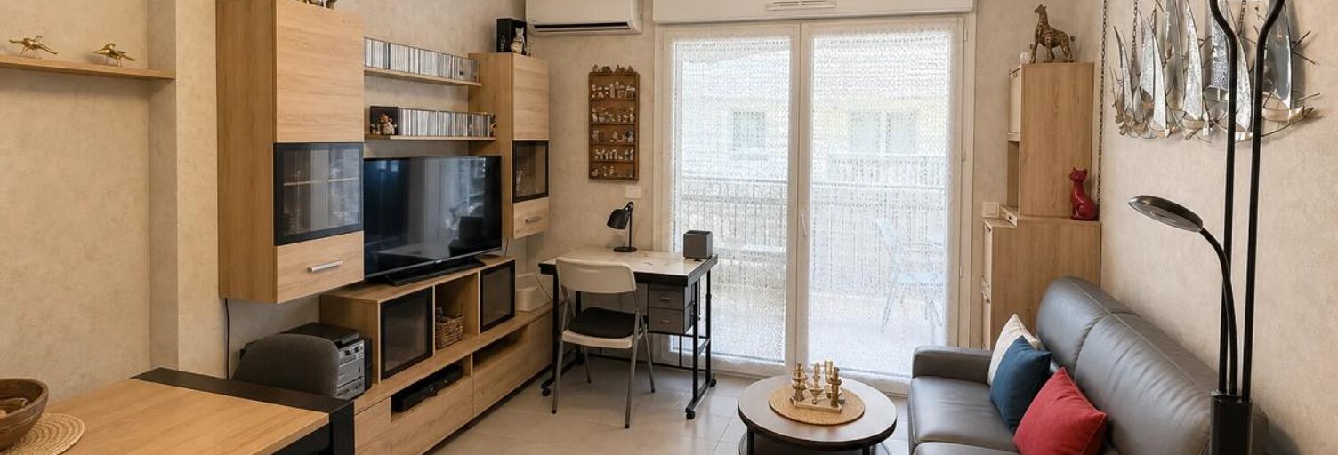 Appartement 2 Pièces 39 m² à vendre à Sète (34200)