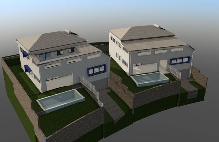 Grand Bois - Villa neuve de type F6/7 défiscalisée de 173.87m²(SH) sur 3 niveaux avec piscine — photo 2