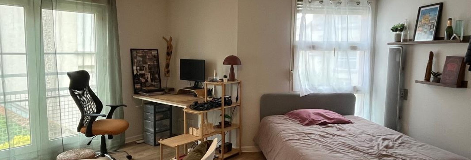 Appartement 1 Pièce 36 m² à louer à Reims (51100)