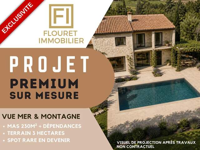 Projet premium sur mesure - Mas catalan sur 3 hectares entre mer & montagne — photo du bien