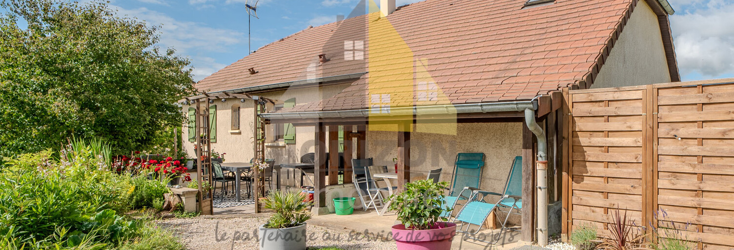 Maison 5 Pièces 93 m² à vendre à Chaussin (39120)