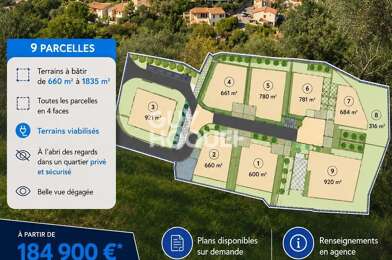 Terrain  184900 €
