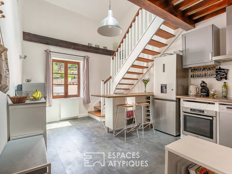 Duplex cosy de 85m2 en plein coeur du village de Saint Rambert — photo 1