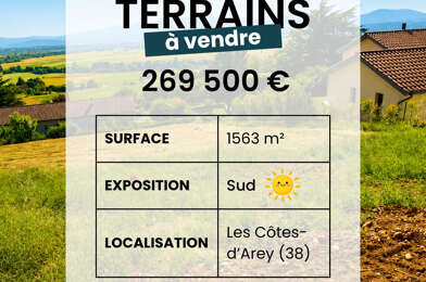 Terrain  269500 €