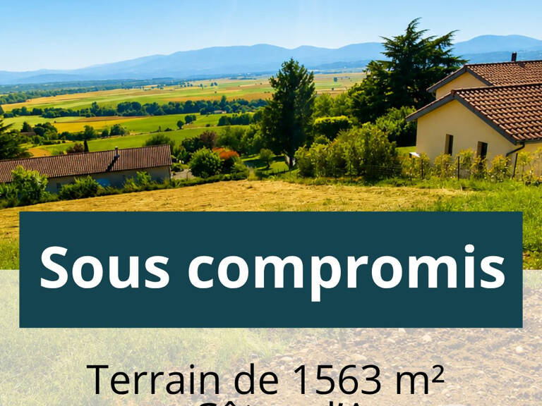 TERRAINS LES CÔTES-D'AREY - AUVERGNE-RHÔNE-ALPES - PROCHE LYON — photo 1