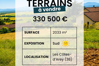 Terrain  330500 €