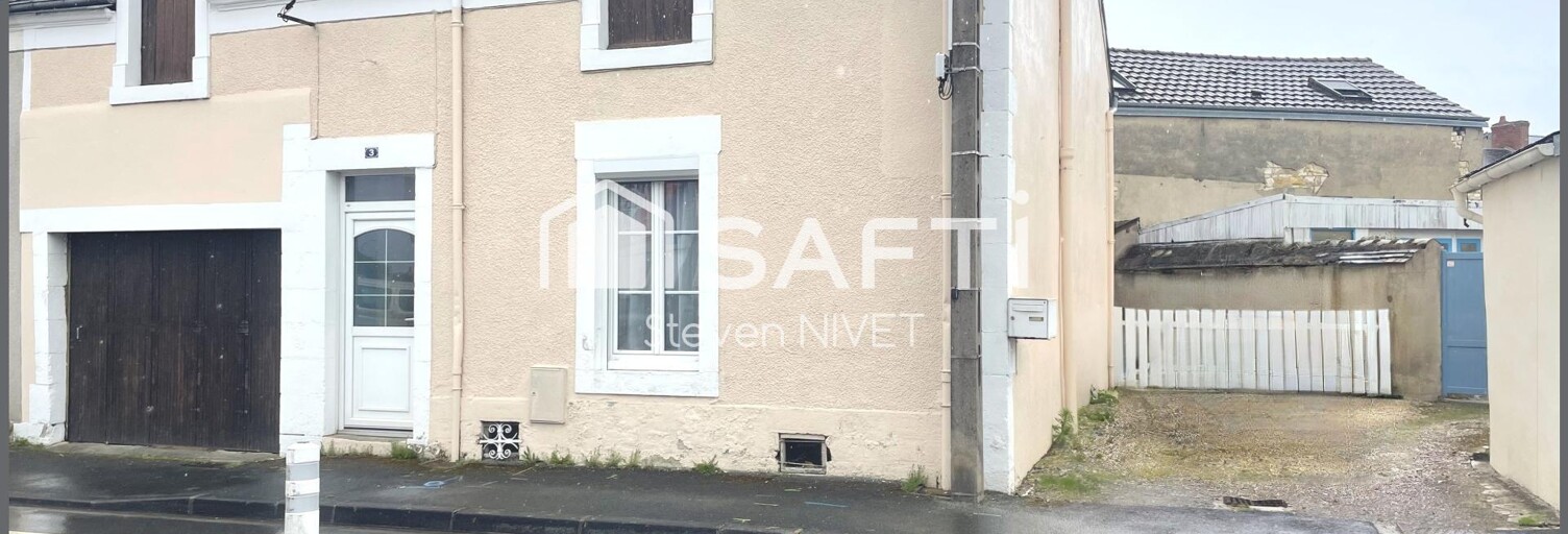 Maison 4 Pièces 70 m² à vendre à Châteauroux (36000)
