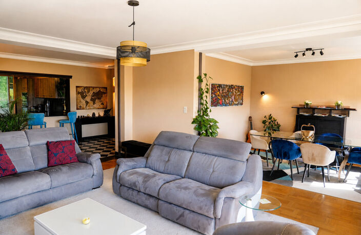 CALUIRE, QUAI DU RHONE, 143.48m², VUE PANORAMIQUE, BALCON & LOGGIA — photo 4