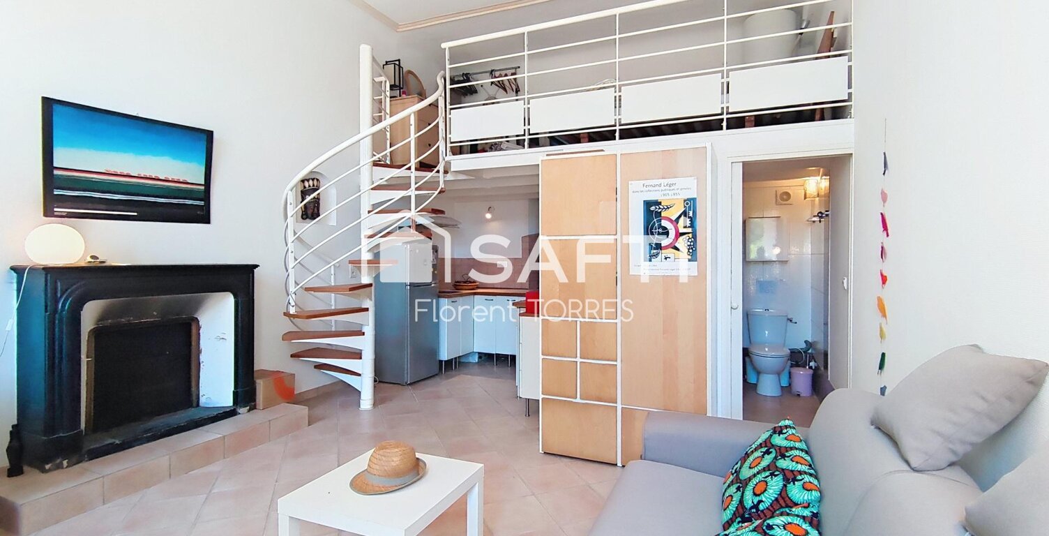 Rez-de-jardin avec terrasse dans une bâtisse emblématique de Tamaris — photo 1