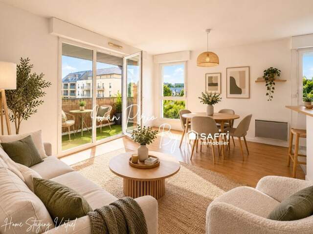 T3 lumineux avec balcon  Quartier Vert Buisson — photo du bien