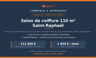 Commerce 2 Pièces 110 m² à vendre à Saint-Raphaël (83700)