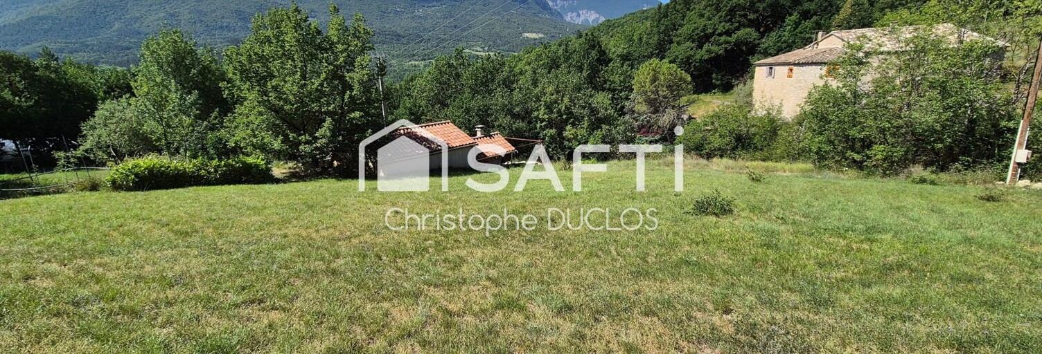 Terrain  1041 m² à vendre à Noyers-sur-Jabron (04200)