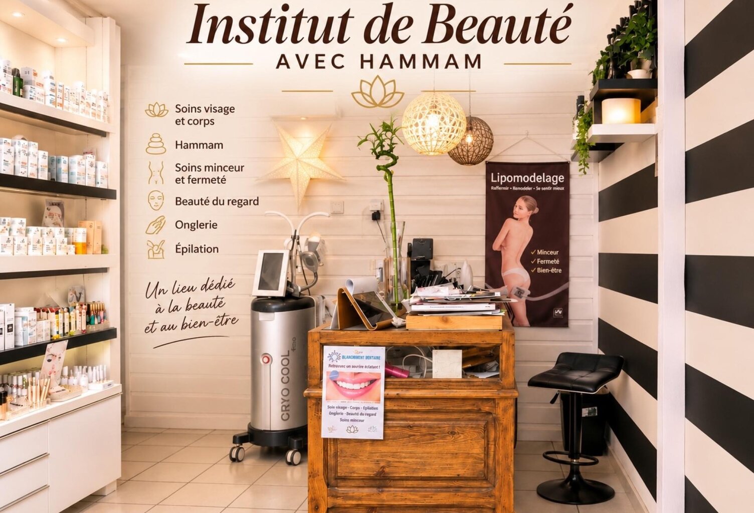 Institut de beauté avec hammam  1 300 clients — photo 1