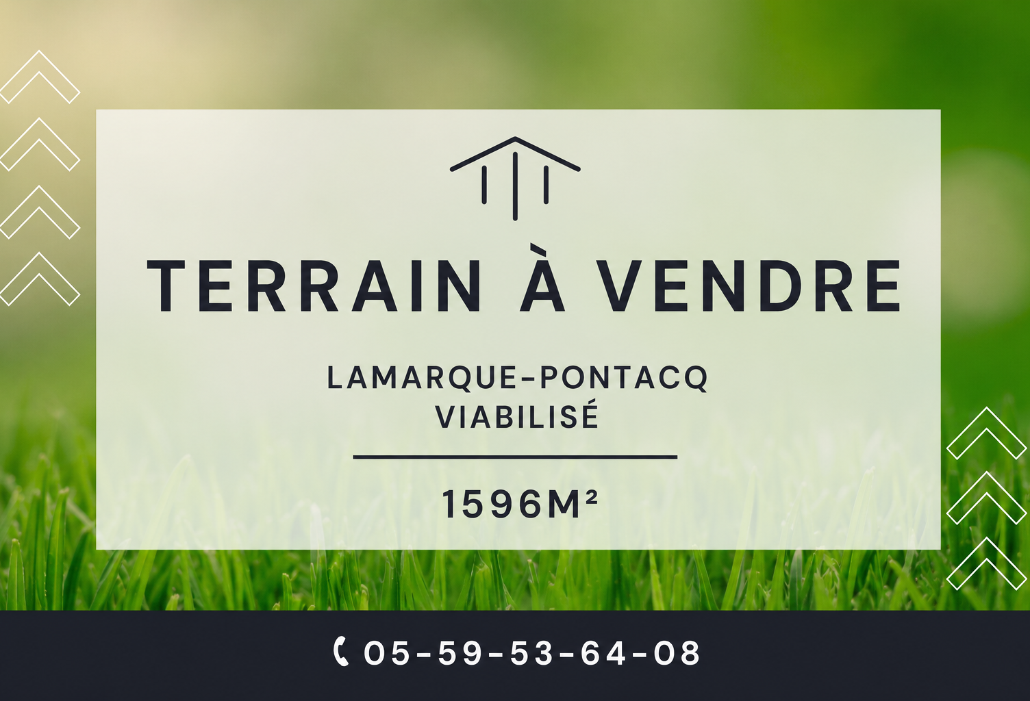 Terrain de 1596 m2 lot no4 — photo 1