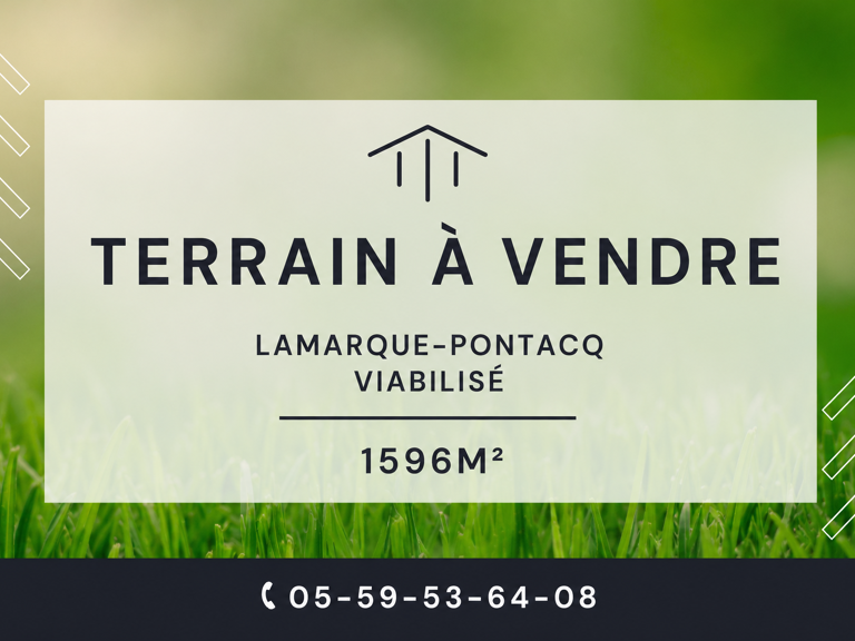 Terrain de 1596 m2 lot no4 — photo 1