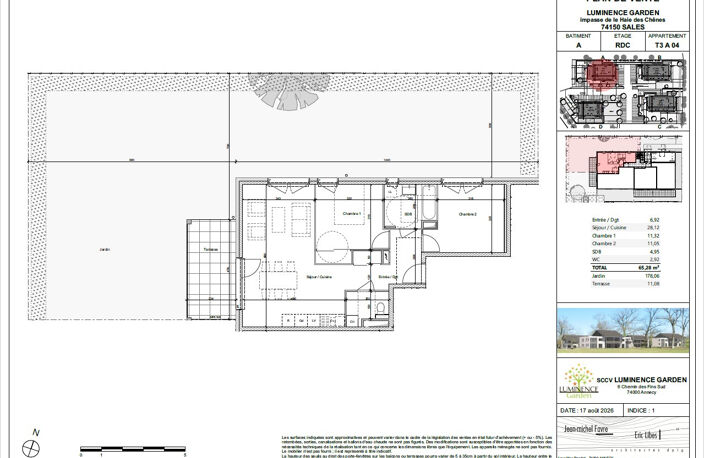 Découvrez « Luminence Garden » : un nouveau cadre de vie au cœur du village de Sales (74150) — photo 4