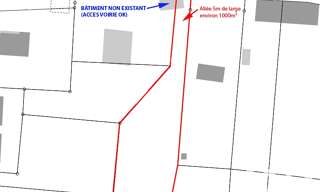 Terrain  1000 m² à vendre à Amilly (45200)