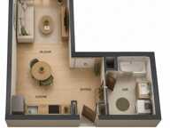 Vente Appartement 1 pièce — photo 2
