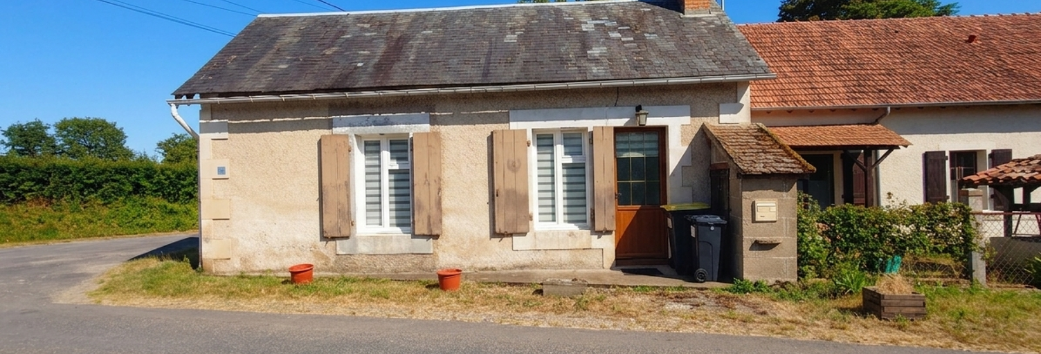 Maison 3 Pièces 55 m² à vendre à Brigueil-le-Chantre (86290)