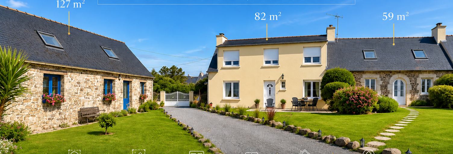 Maison 12 Pièces 268 m² à vendre à Lanvéoc (29160)