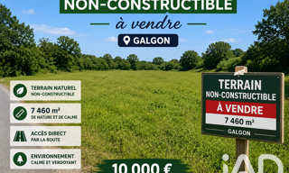 Terrain  7461 m² à vendre à Galgon (33133)