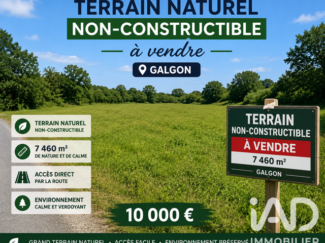 Vente Terrain agricole 7 461 m&sup2; — photo du bien