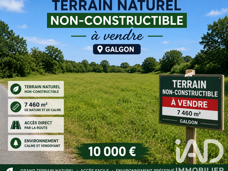 Vente Terrain agricole 7 461 m&sup2; — photo 1