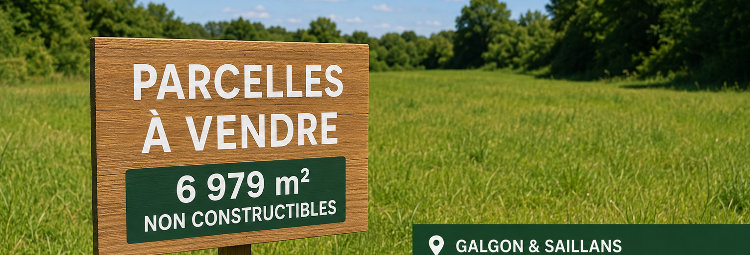 Terrain  6979 m² à vendre à Galgon (33133)