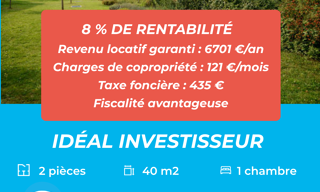 Appartement 2 Pièces 40 m² à vendre à Rennes (35700)